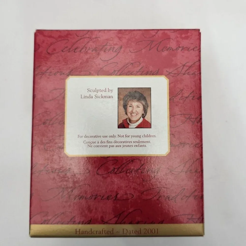 Hallmark Keepsake 2001 Daughter Snowman Ornament QX8425 Linda Sickman w/ Box